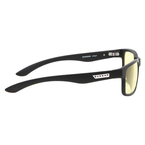 GUNNAR Enigma Datorglasögon Onyx med Bärnstensfärgade Linser - Nyskick musta