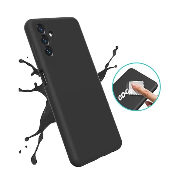 Samsung Galaxy A13 Silikonskal Rvelon - Svart Black