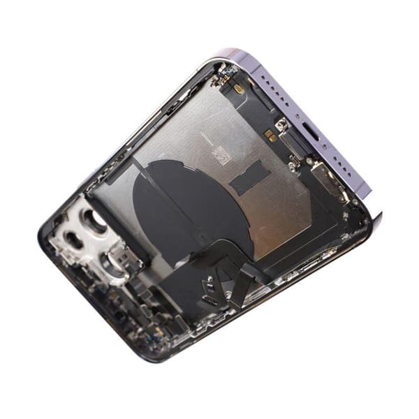 iPhone 14 Pro Max Baksida med Komplett Ram - Lila Purple