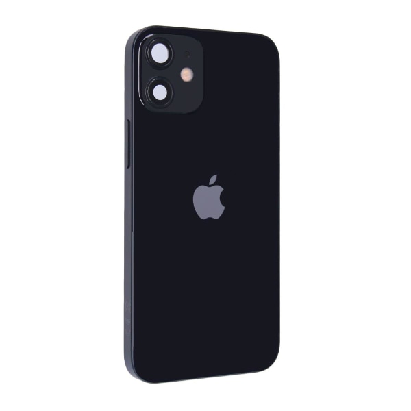 iPhone 12 Mini Baksida med Komplett Ram - Svart Black
