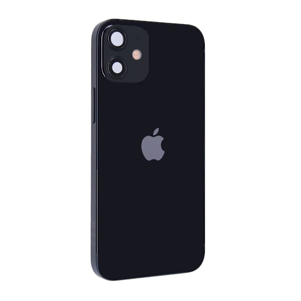 iPhone 12 Mini Baksida med Komplett Ram - Svart Svart