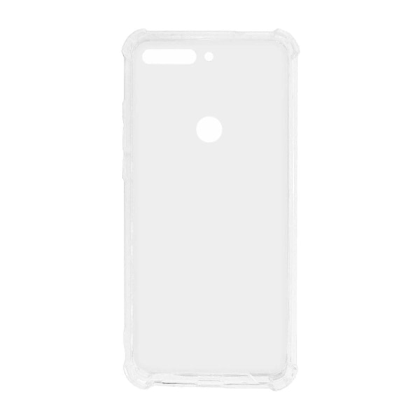 Stöttåligt Mobilskal Huawei Y7 2018 - Transparent Transparent