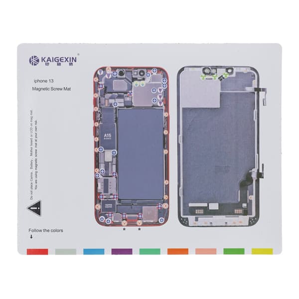 Magnetisk skruvmatta för iPhone 13