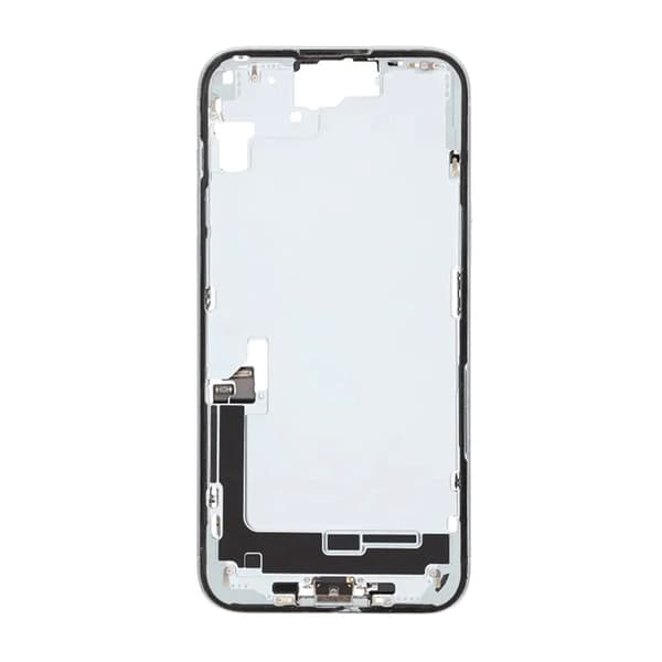Mittenram med smådelar för iPhone 15 Plus - Blå OEM Blå