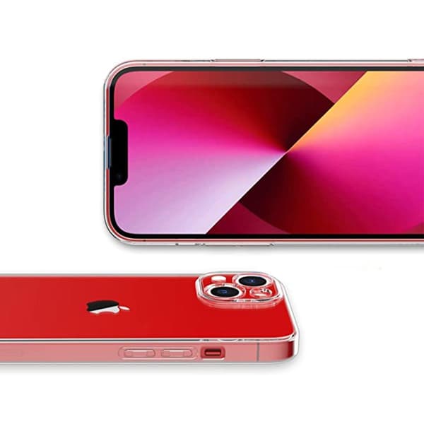 iPhone 14 Mobilskal Ultratunt TPU - Transparent Transparent