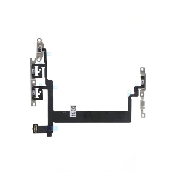 iPhone 13 Mini Ström/Volymknappar Flexkabel Svart