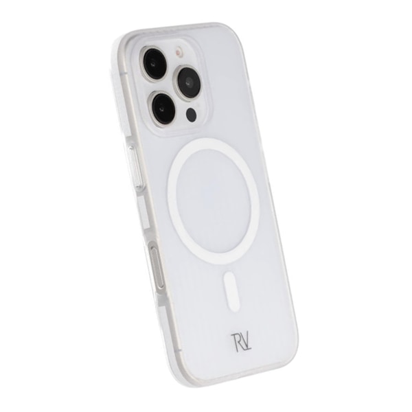 iPhone 16 Pro Max Mobilskal Korrugerad Magsafe Rvelon - Transparent Transparent