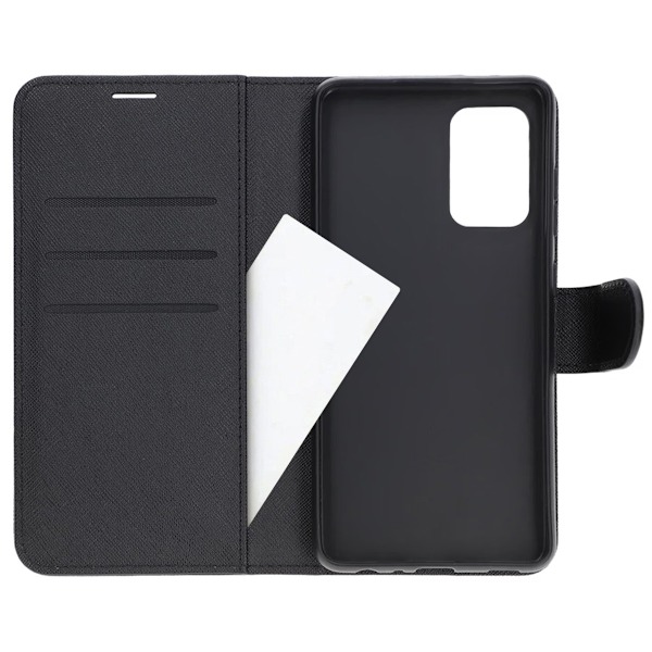 Samsung Galaxy A51 Plånboksfodral med Stativ - Svart Black