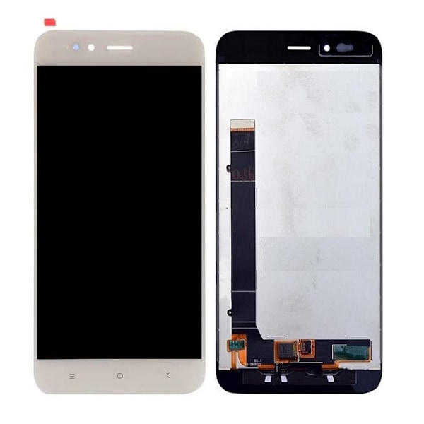 Xiaomi Mi A1 Skärm med LCD Display - Vit White