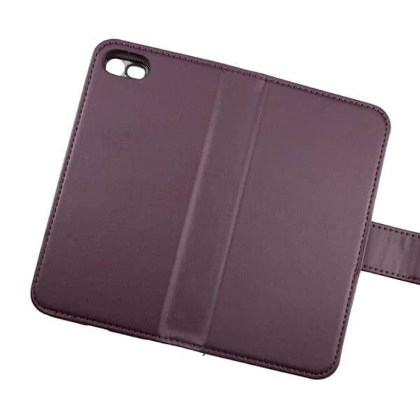 iPhone 7/8/SE (2020/2022) Plånboksfodral Magnet Rvelon - Mörklila Mörklila