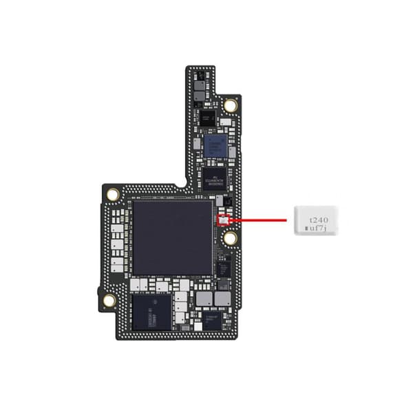 iPhone 8/8 Plus/X CPU Crystal Oscillator (Y1000) 24M