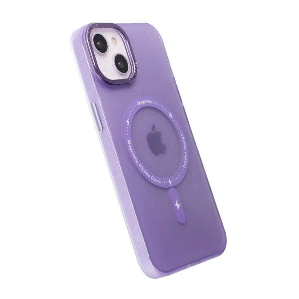 iPhone 14 Plus Mobilskal med MagSafe - Frostat Lila Lila