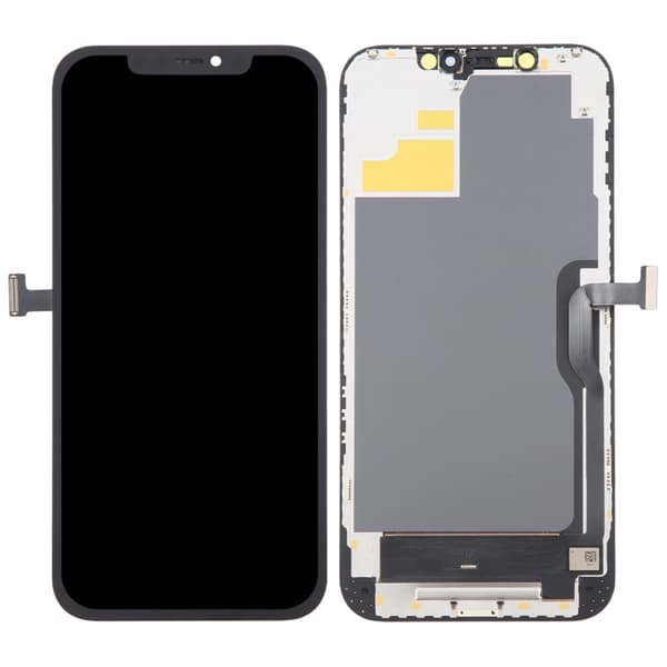 Hard OLED Skärm till iPhone 12 Pro Max - DD Diagnostic Pass musta