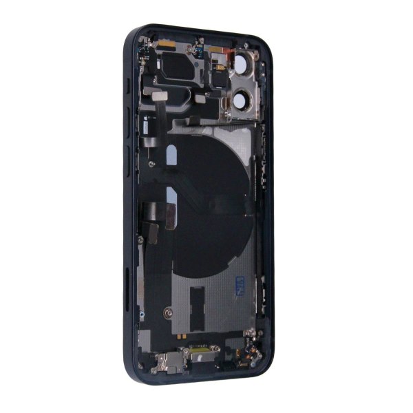 iPhone 12 Mini Baksida med Komplett Ram - Svart Black