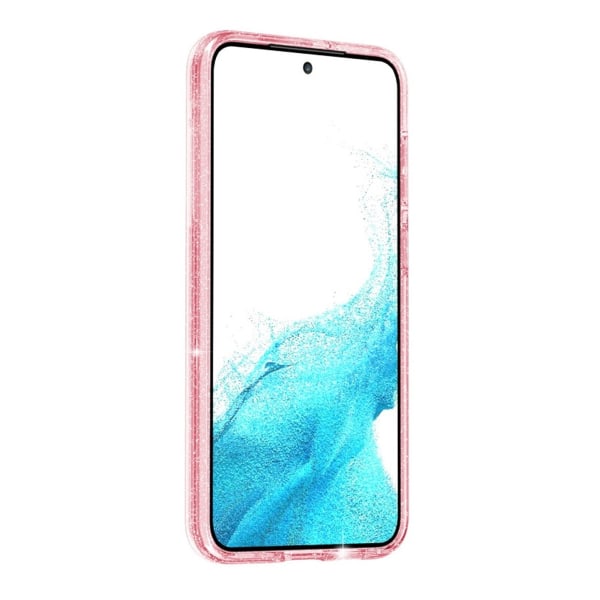 Samsung Galaxy S23 Plus Mobilskal Glitter Magsafe - Rosa Pink