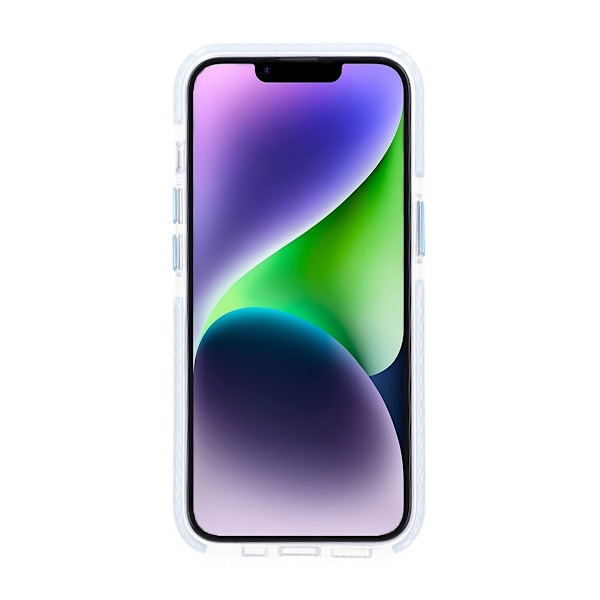 iPhone 13/14 Mobilskal Magnet Dubbelskydd - Blå Blå