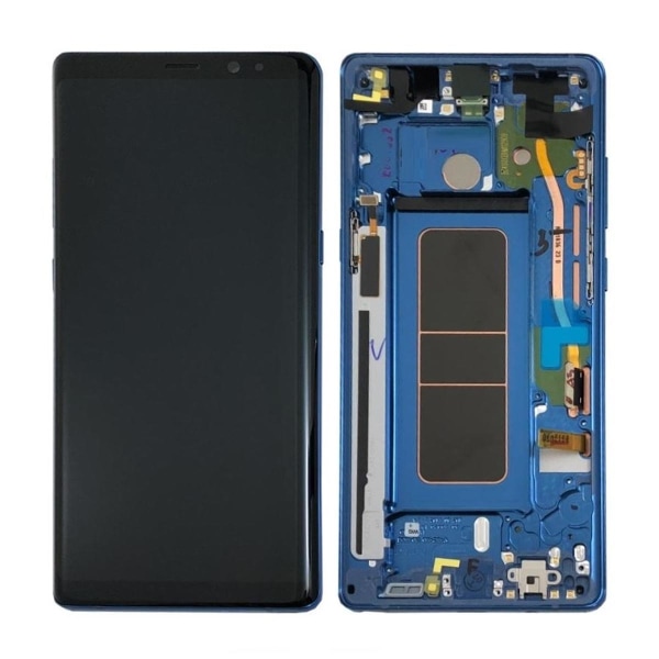 Samsung Galaxy Note 8 (SM-N950F) Skärm med LCD Display Original Blå
