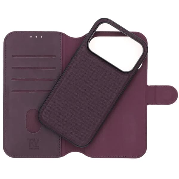 Rvelon Plånboksfodral Magnet för iPhone 17 Pro - Lila lila