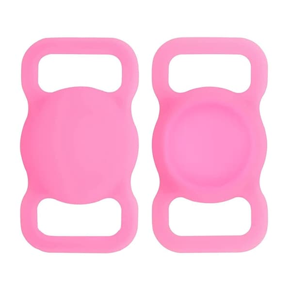 AirTag Fodral Silikon - Rosa Rosa