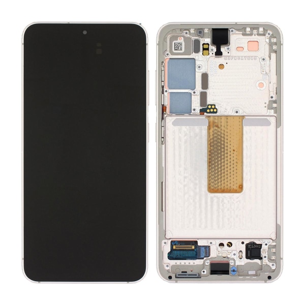 Samsung Galaxy S23 5G (SM-S911) Skärm med LCD Display Original - Kräm Beige