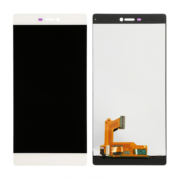 Huawei P8 Skärm/Display OEM - Vit Vit