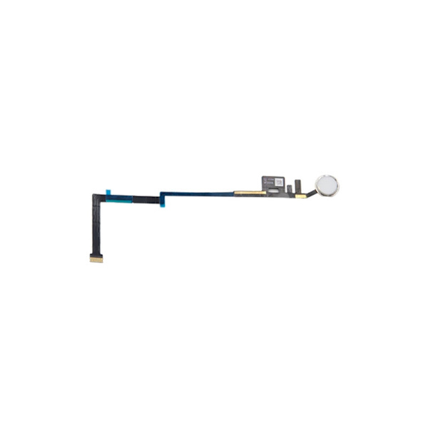 iPad 5/iPad 6 Hemknapp med Flexkabel - Vit White