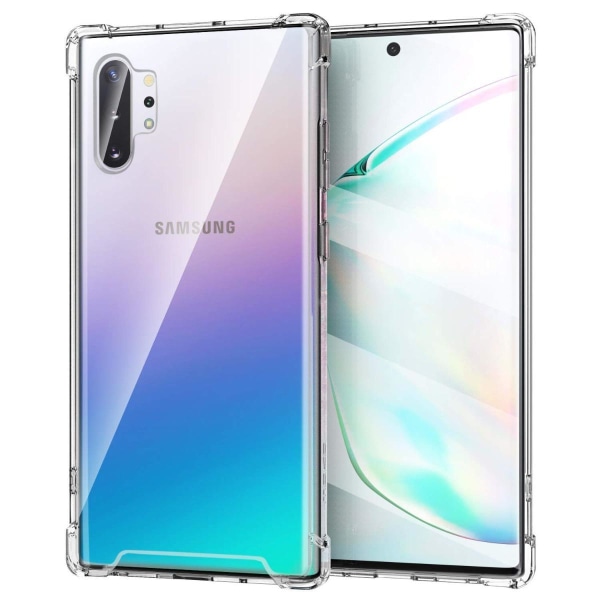 Stöttåligt Mobilskal Samsung Galaxy Note 10 Plus - Transparent Transparent