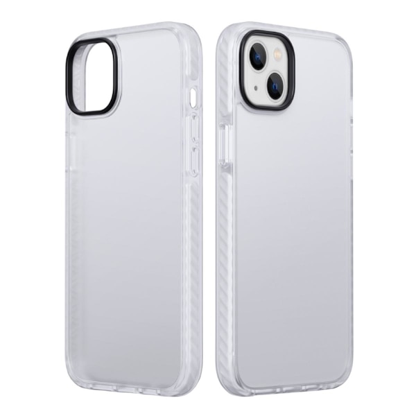 iPhone 14 Plus Stöttåligt TPU Mobilskal - Vit Vit