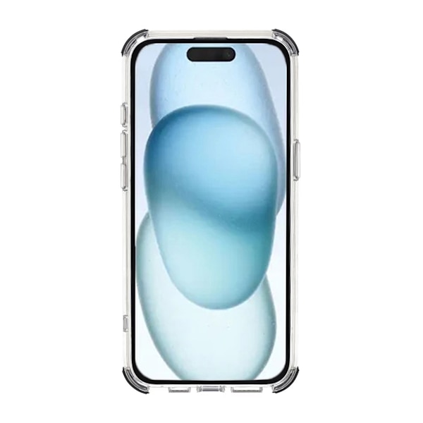 iPhone 15 Rvelon Mobilskal Magnet med Kantskydd - Grå Grey