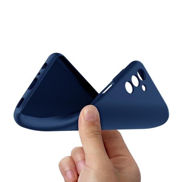 Samsung Galaxy A04s Silikonskal - Mörkblå Dark blue