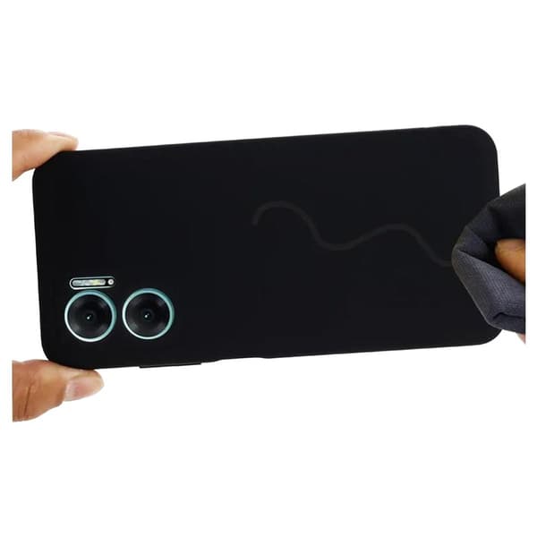 Xiaomi Redmi 10 5G Silikonskal - Svart Black