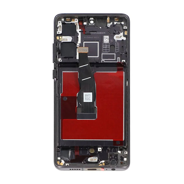 Huawei P30 Skärm med LCD Display - Svart Black