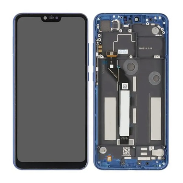 Xiaomi Mi 8 Lite Skärm med LCD Display - Blå Blå
