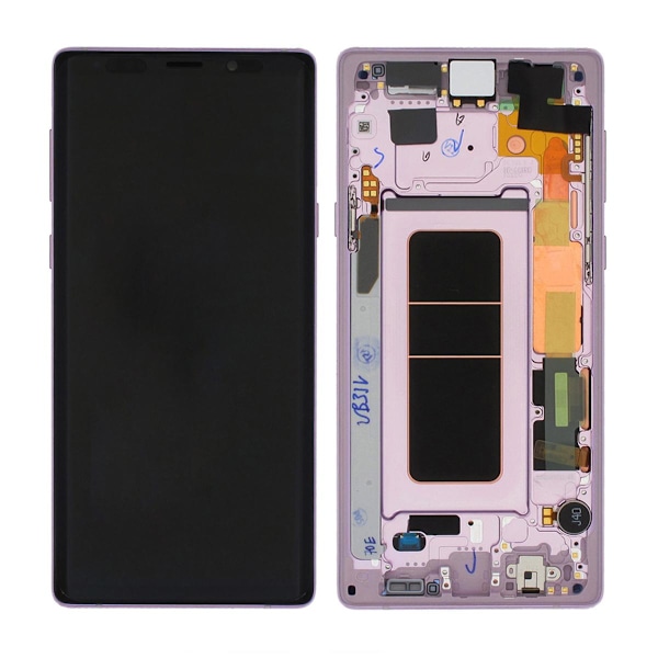 Samsung Galaxy Note 9 (SM-N960F) Skärm med LCD Display Original - Lavendel Ljuslila