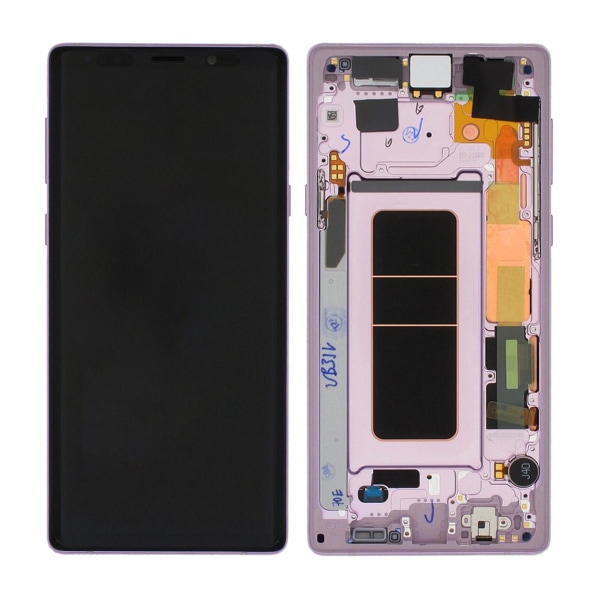 Samsung Galaxy Note 9 (SM-N960F) Skärm med LCD Display Original Light purple
