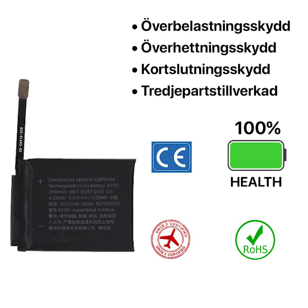 Apple Watch 5 44mm Batteri