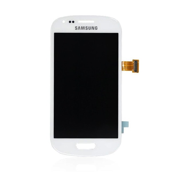 Samsung Galaxy S3 Mini Skärm med LCD Display - Vit Vit