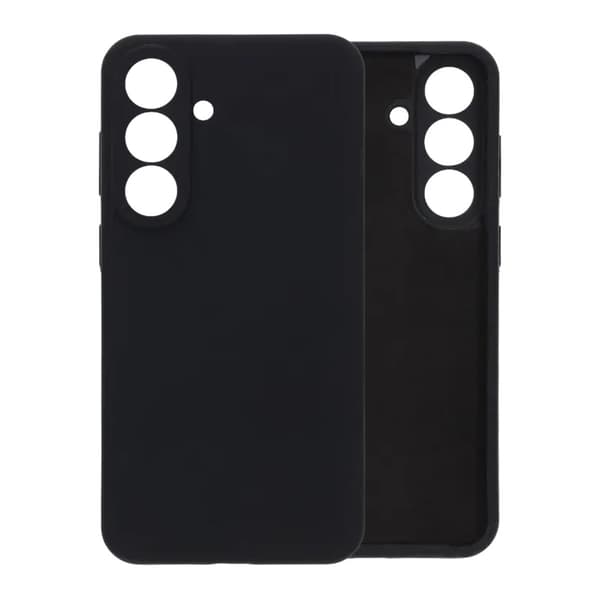 Mobilcover Silikone til Samsung Galaxy S26 FE - Sort sort