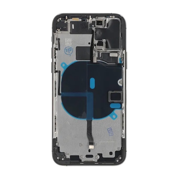 iPhone 11 Pro Baksida med Komplett Ram OEM - Svart Svart