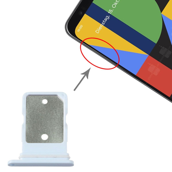 Google Pixel 4A/4A 5G Simkortshållare - Blå Blue