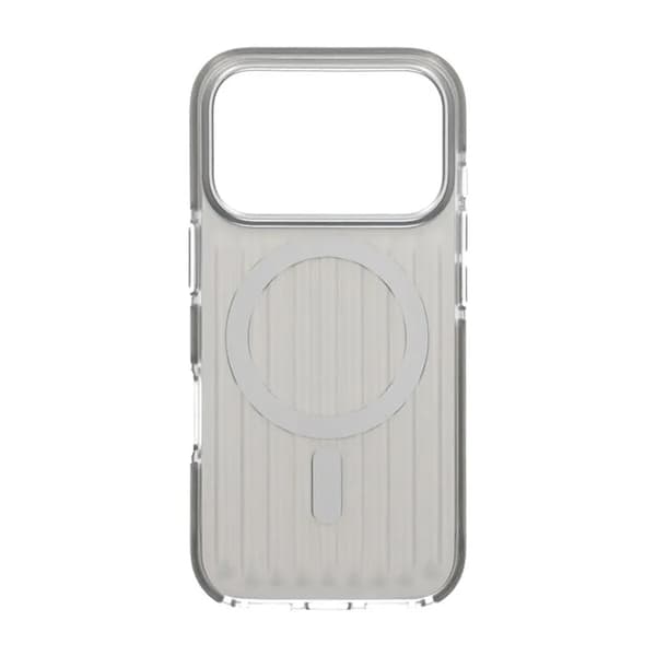 Mobilskal Korrugerad Magsafe för iPhone 17 Pro - Silver Silver
