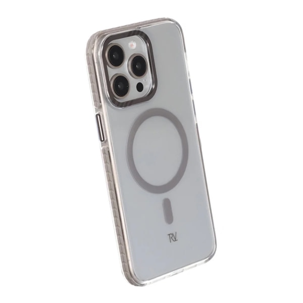 iPhone 15 Pro Rvelon Mobilskal Magnet Förstärkt - Grå grå