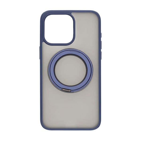 iPhone 15 Pro Max Mobilskal med Magsafe Stativ - Blå Blue