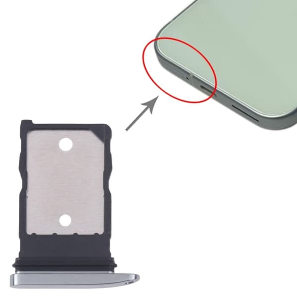 Google Pixel 9 Pro Simkortshållare - Grön grön