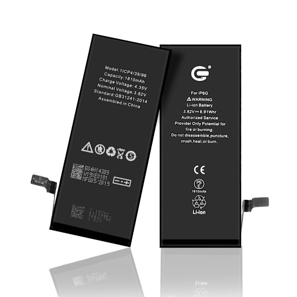 iPhone 6 Batteri Kit sort