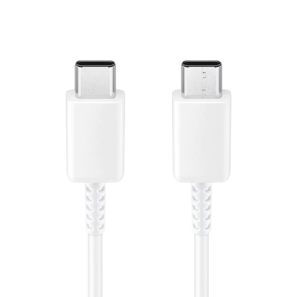 Samsung USB-C till USB C kabel EP-DG980BWE - Vit Vit