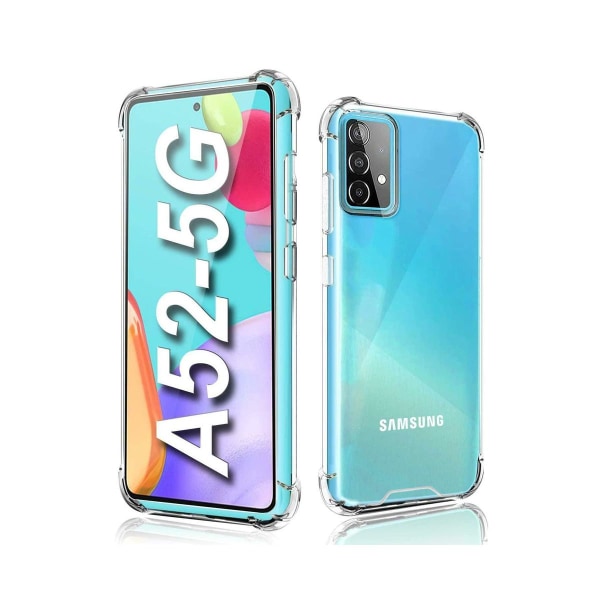 Stöttåligt Skal Samsung Galaxy A52s - Transparent Transparent
