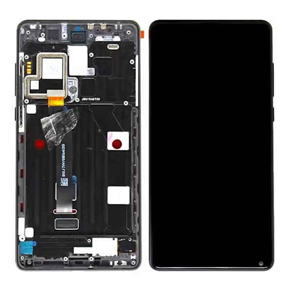Xiaomi Mi Mix 2 Skärm med LCD Display - Svart Black
