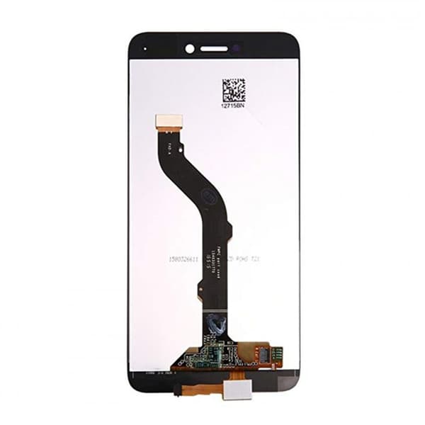 Honor 8 Lite Skärm med LCD Display Original - Vit Vit