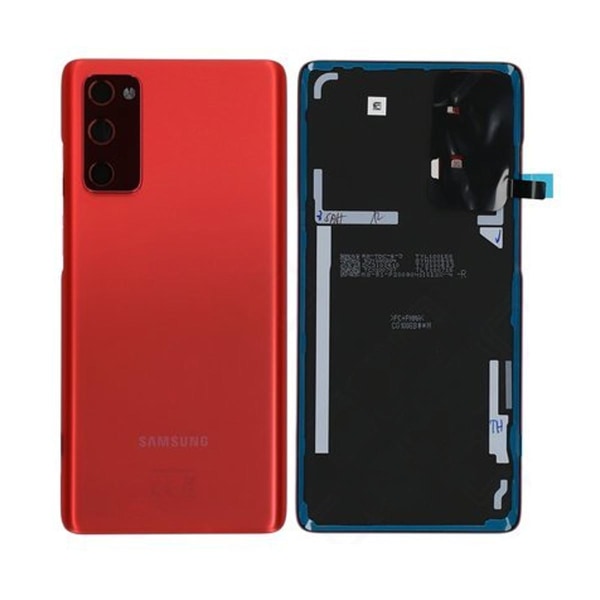 Samsung Galaxy S20 FE Baksida Original - Röd Vin, röd